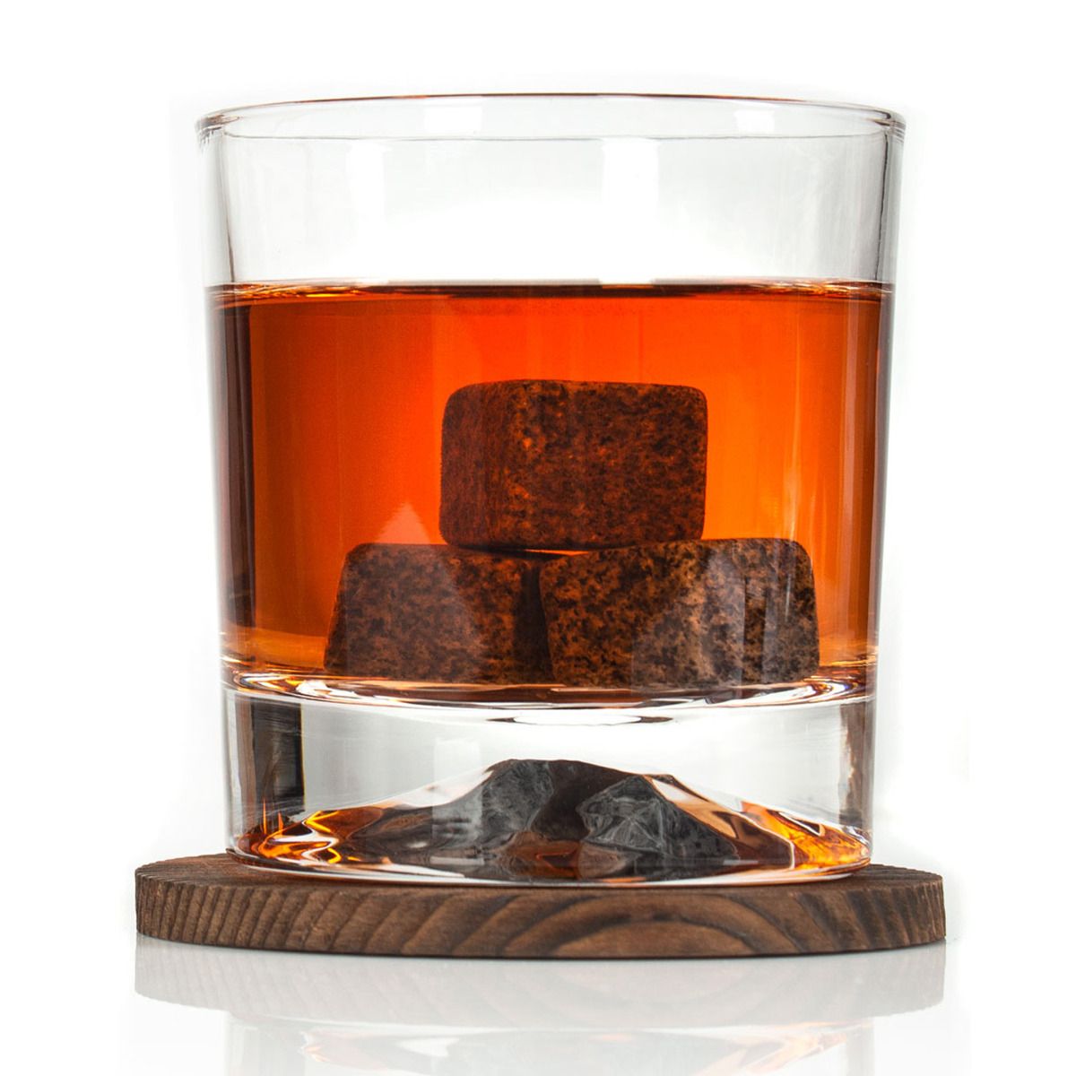 Phi Gamma Delta Custom Engraved Personalized Whiskey Glasses In Wood Gift Box
