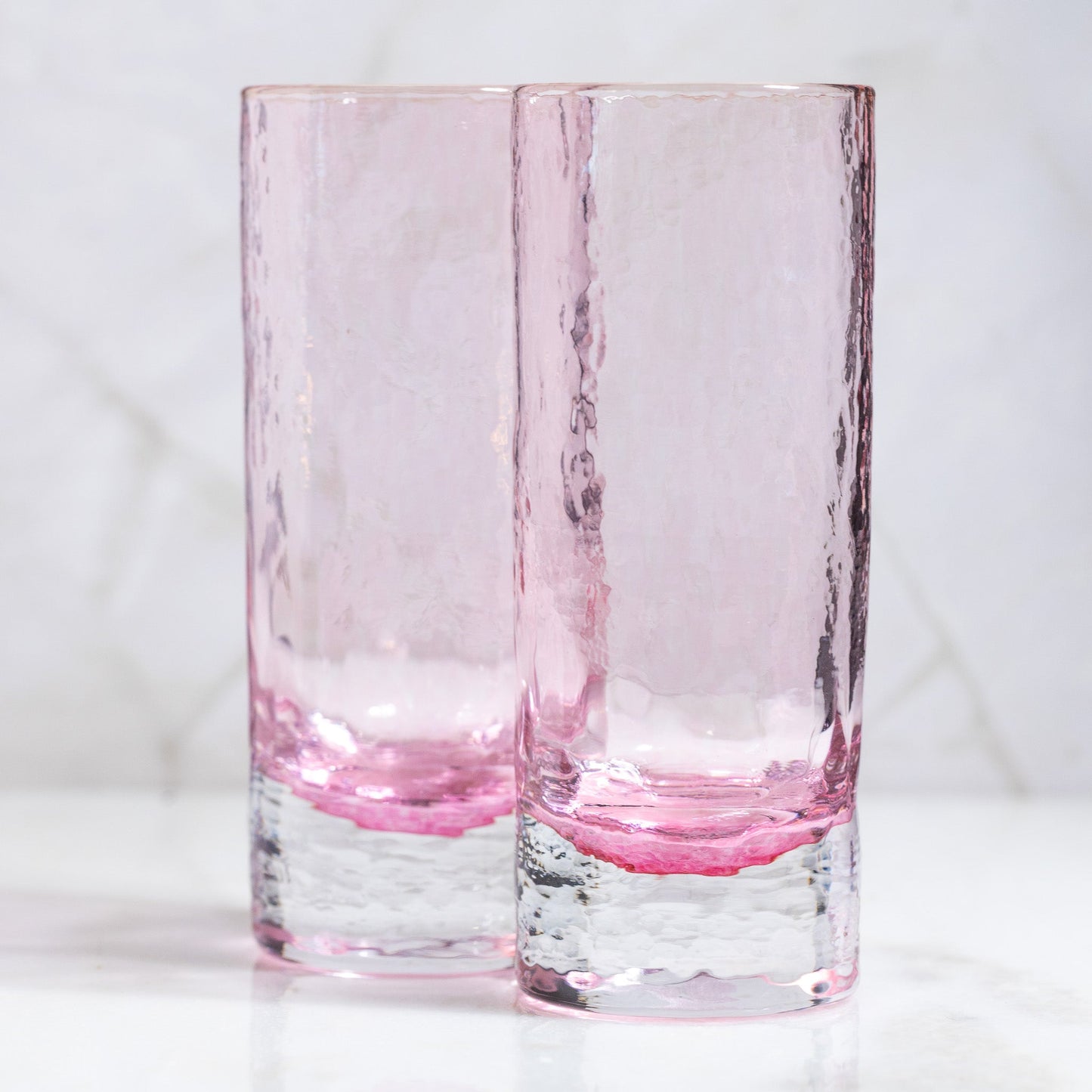 Handblown Highball Glasses | Made in USA | Crystal (Lead-free) | Set of 2