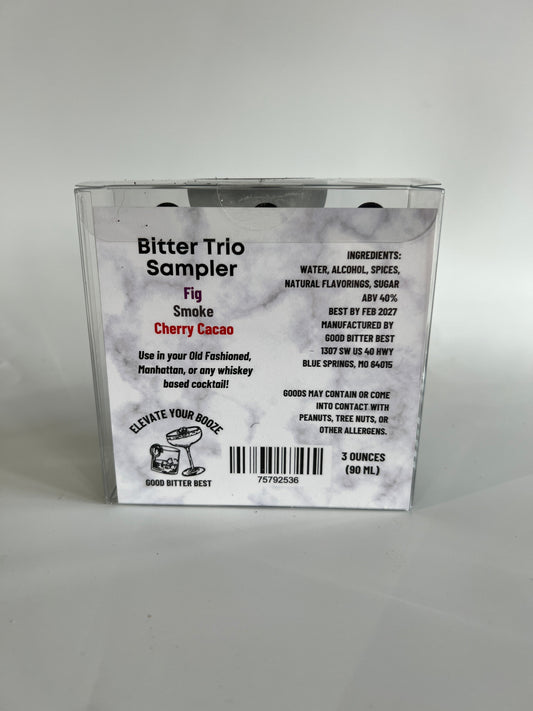 Bitters Sampler: Whiskey Lover's Trio