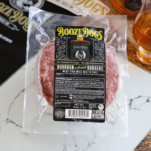 Bourbon Infused Burgers