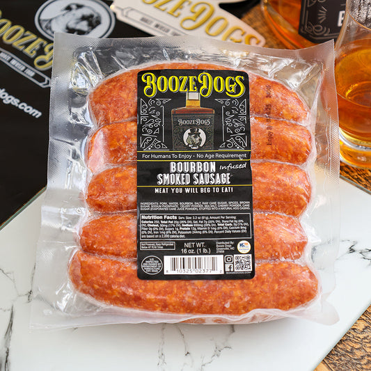 Bourbon Infused Bratwursts