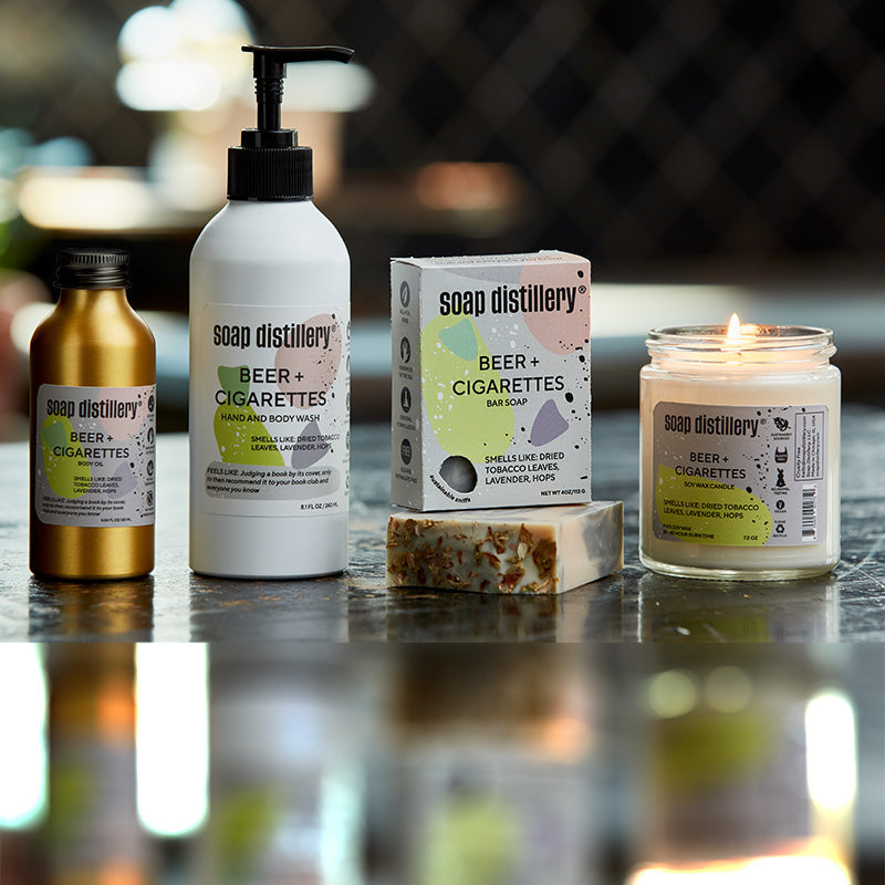 Beer + Cigarettes Bar Soap