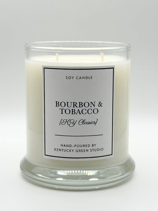 Bourbon & Tobacco Soy Candle