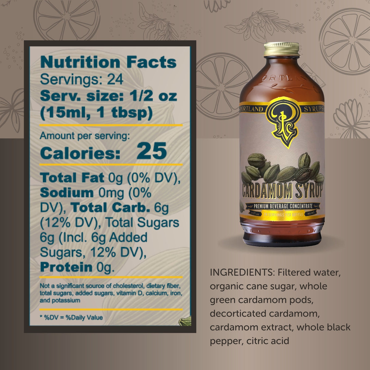Cardamom Syrup