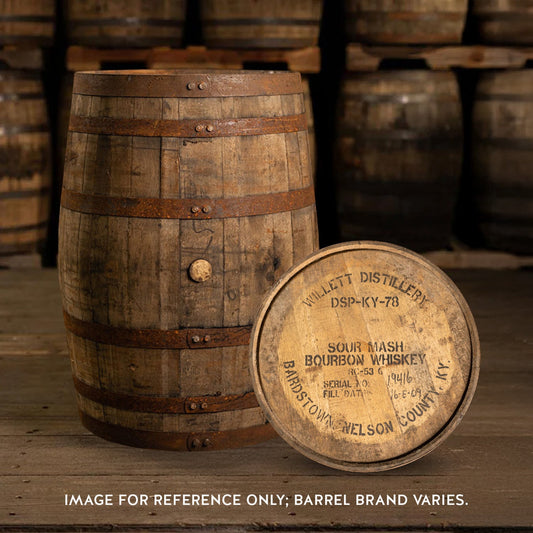 Furniture / Decoration Grade Whiskey Barrel - Headstamp