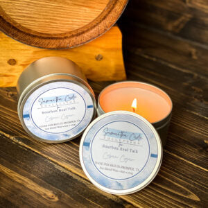 Cuban Cigar 6oz Candle Tin