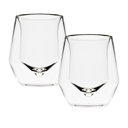 Nesh Double Walled Glass Tumbler Set