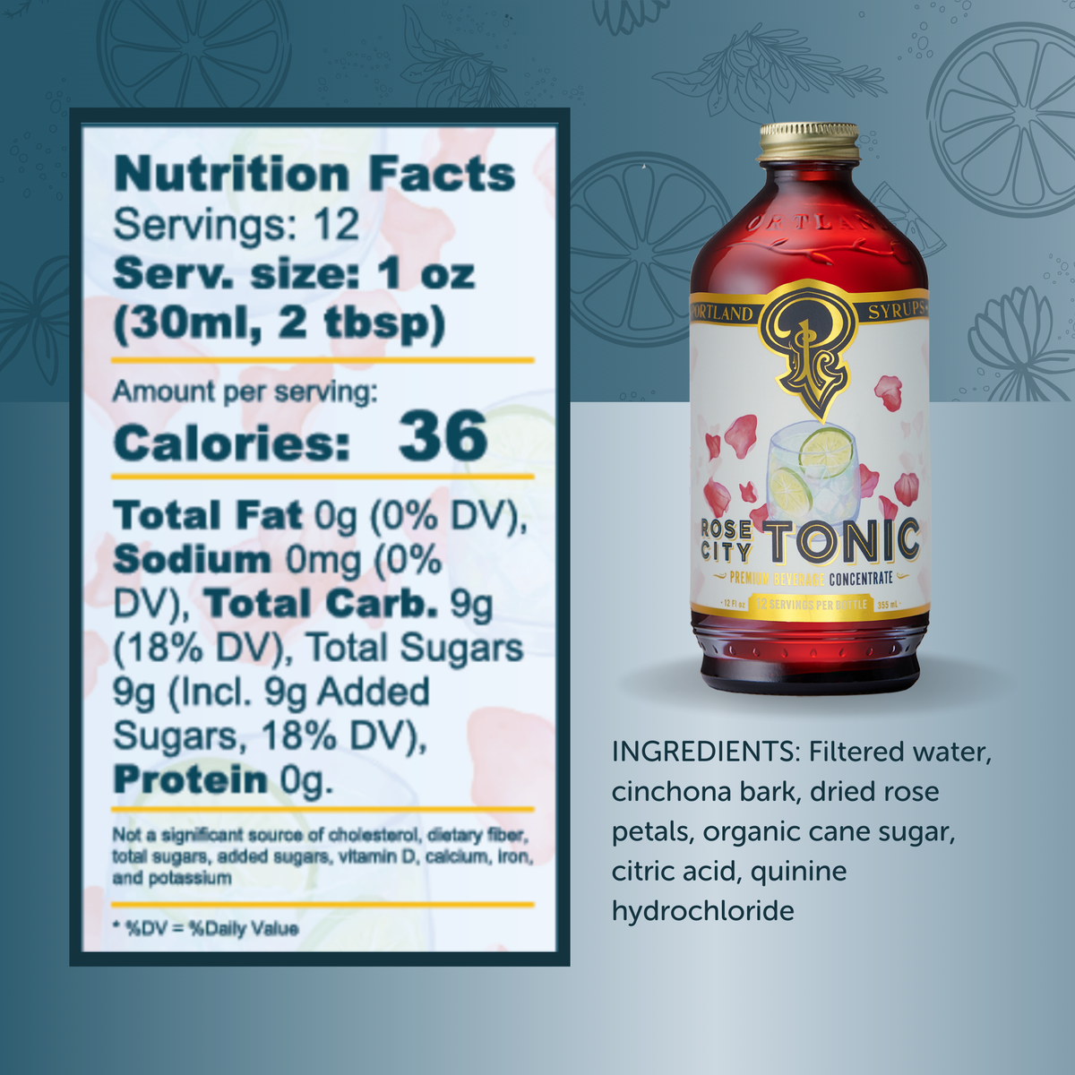 Rose City Tonic Concentrate