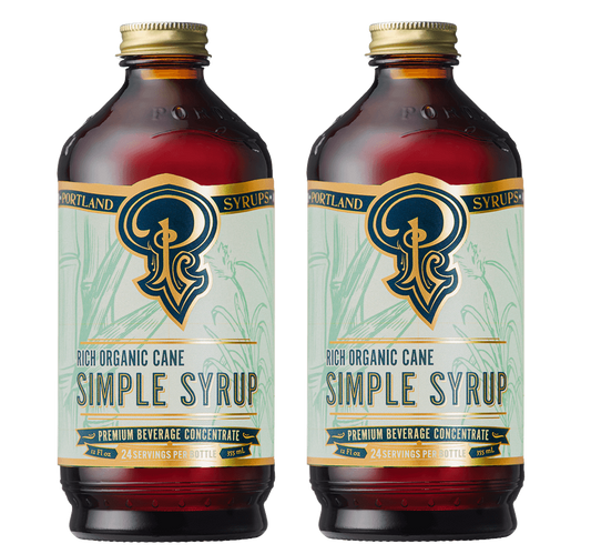 Cane Simple Syrup two-pack
