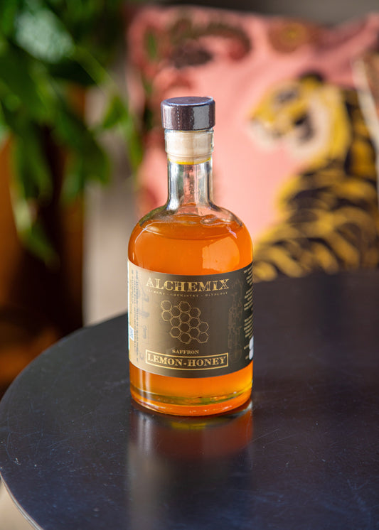 Saffron Lemon Honey Syrup