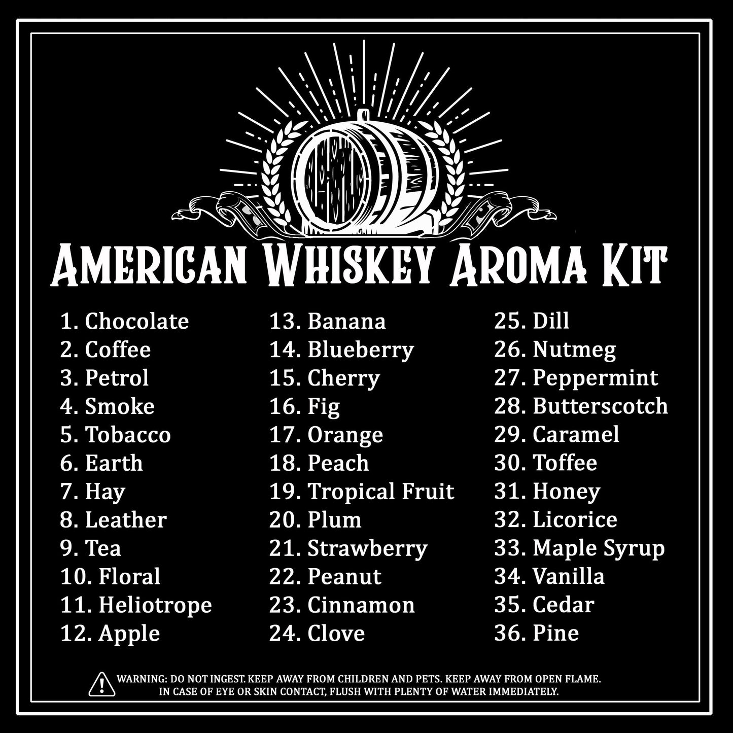 American Whiskey Aroma Kit