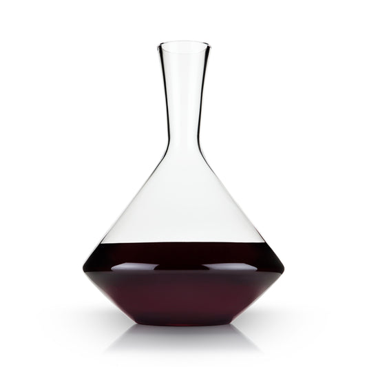 Raye Angled Crystal Wine Decanter
