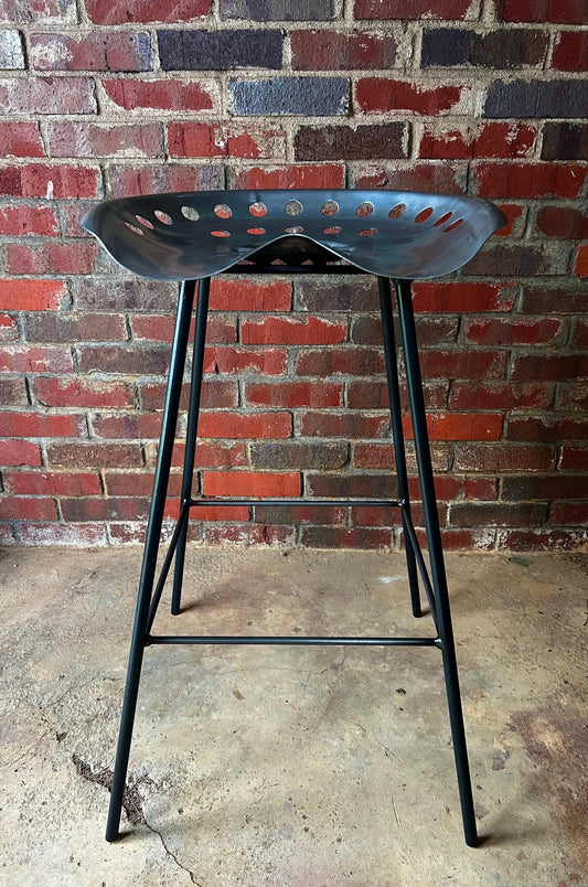 Outdoor Bar Stool, Metal Bar Stool, Welded Barstool, Tractor Seat Stool, Backless Bar Stool, Counter Height Stool, Table Top