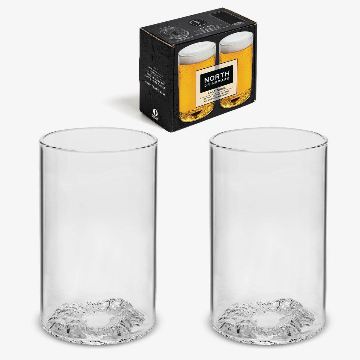 Lake Tahoe Pint Set of 2