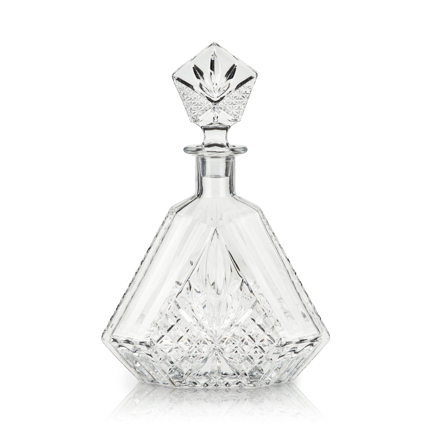 Admiral Crystal Irish Cut Whiskey Decanter