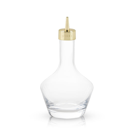 Belmont Bitters Bottle with Dasher Top in Gold