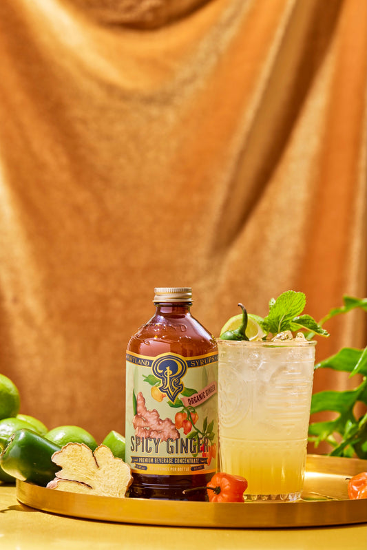 Spicy Ginger Syrup two-pack