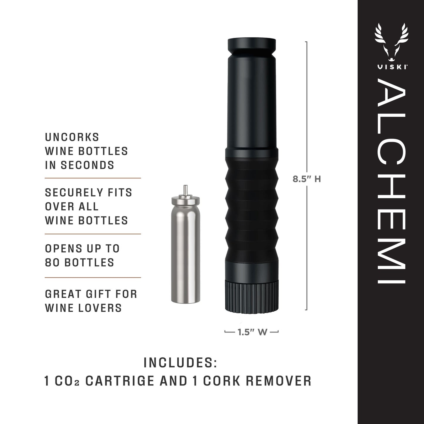 Alchemi CO2 Cork Remover