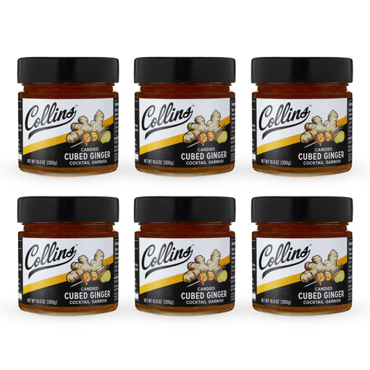 Candied Stem Ginger in Syrup 10.6 oz , Set of 6