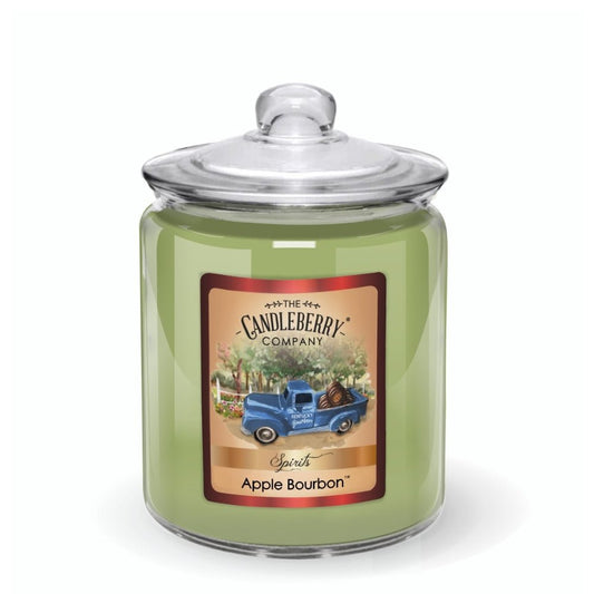 SPIRITS - Apple Bourbon™, 3 - Wick, Candy Jar Candle (Collective)