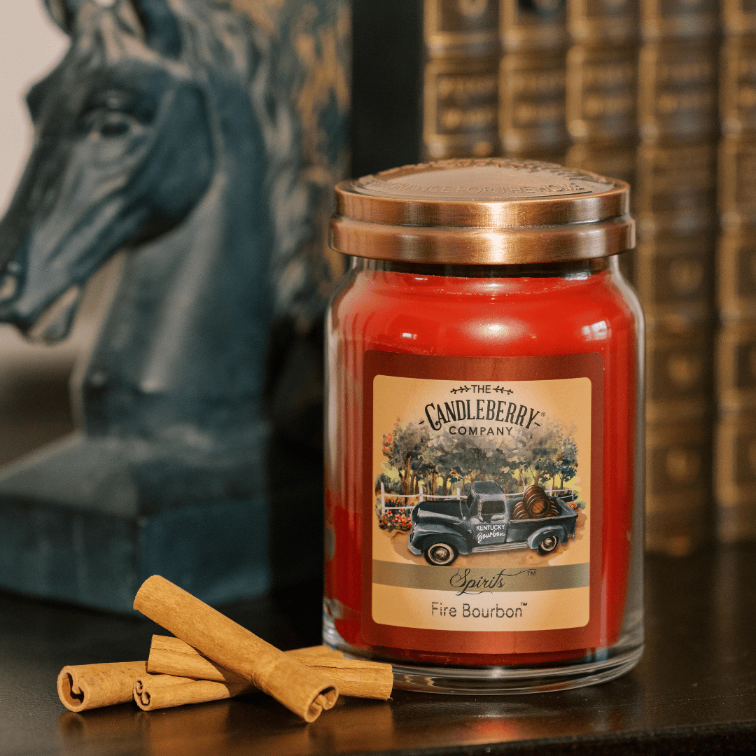 SPIRITS - Fire Bourbon™, Large Jar Candle (Collective)