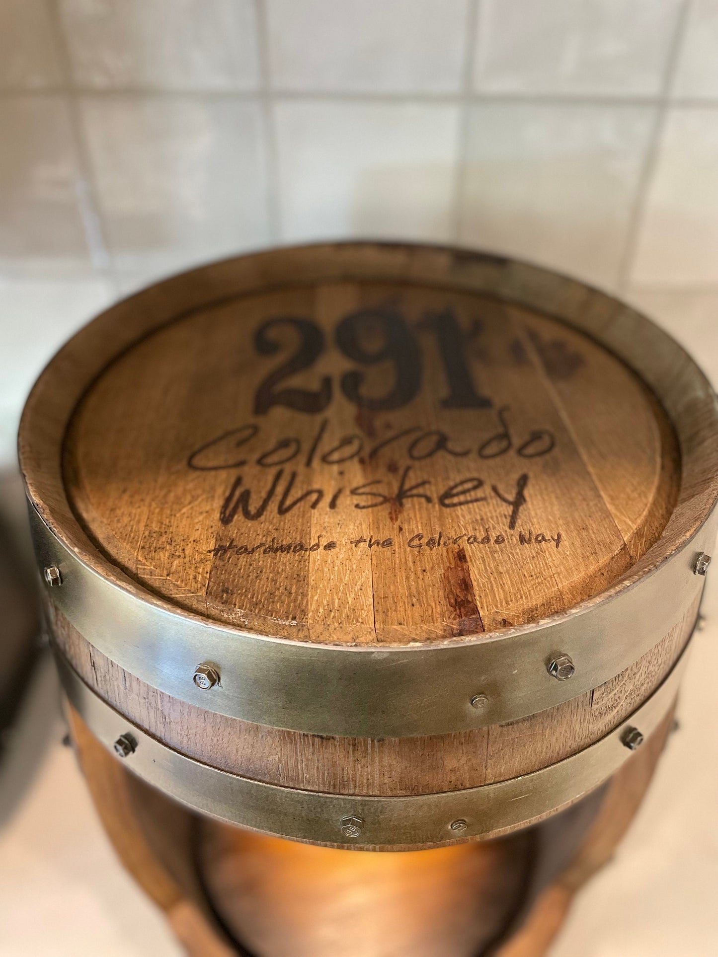 Mini Barrel Cabinet