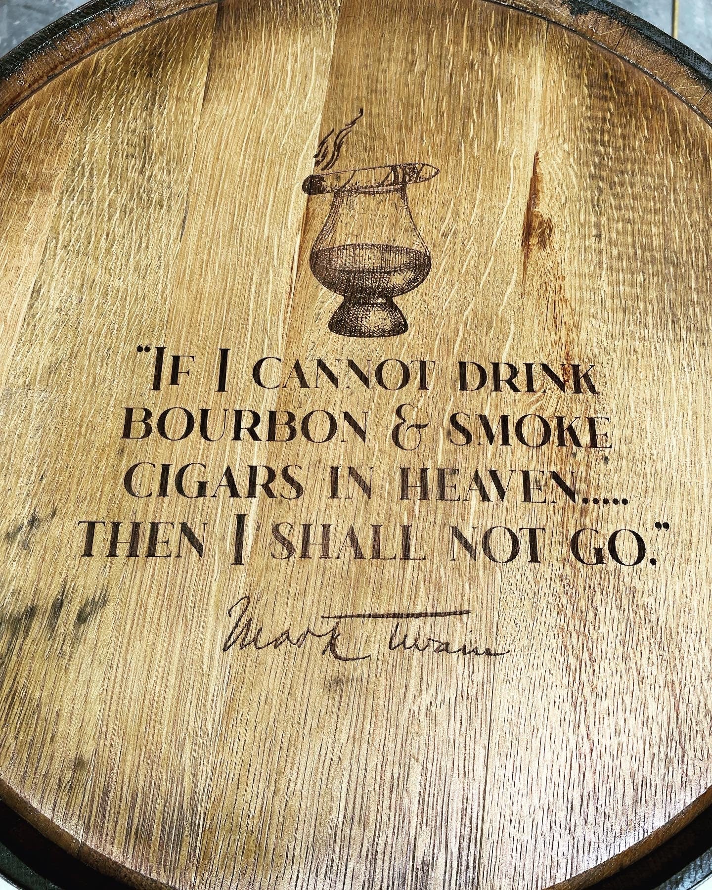 Mini Barrel Cabinet