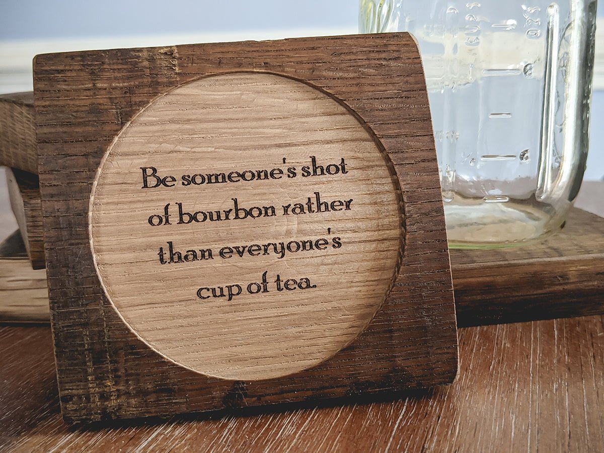 These Wooden Cups Are are a Great Gift for Whiskey Lovers