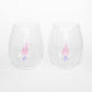 3D Easter Gnome Stemless Glasses