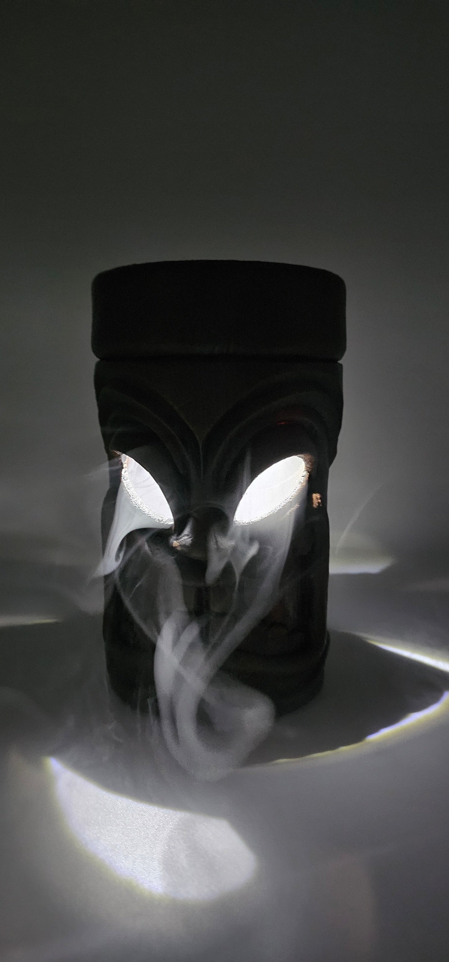 Speakeasy Speak-E Tiki Head Portable LED Cocktail Smoker