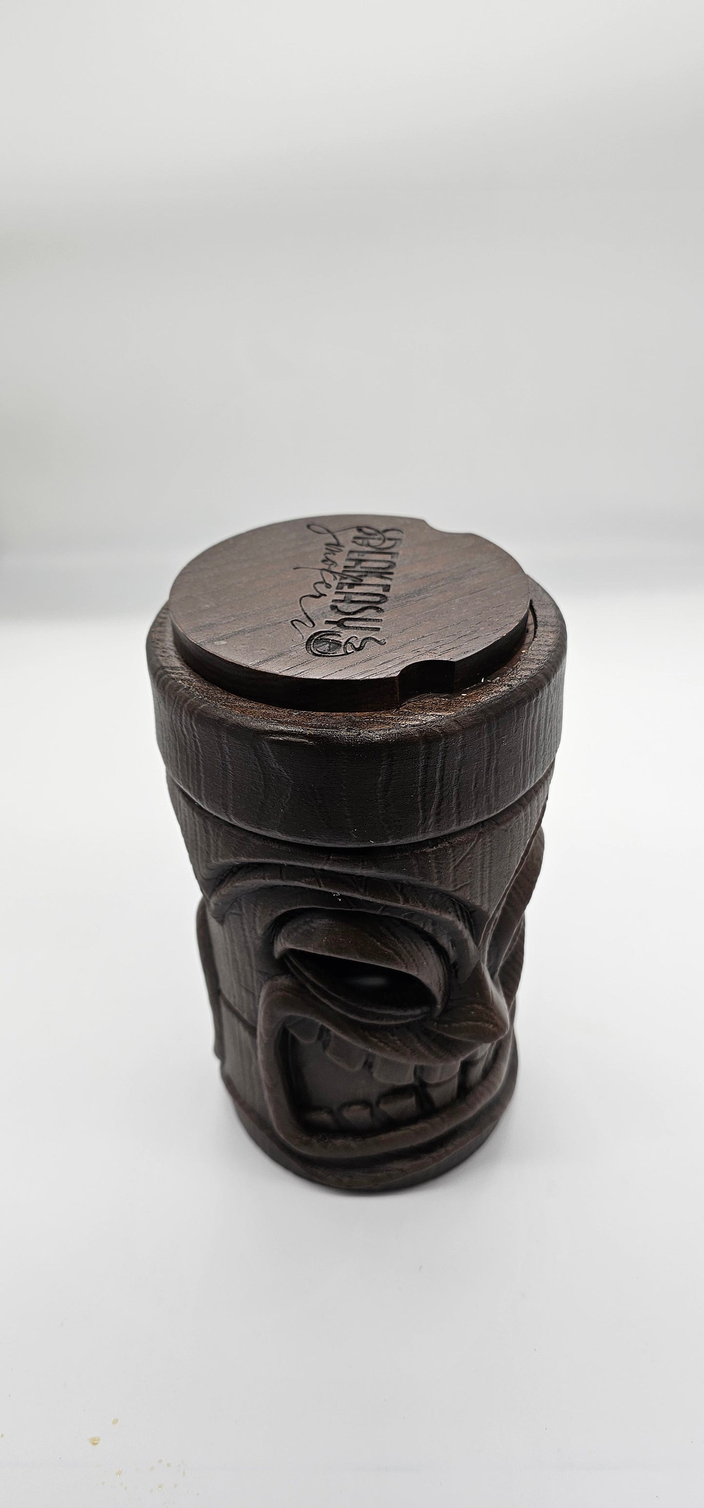 Speakeasy Speak-E Tiki Head Portable LED Cocktail Smoker