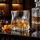 Gold Hoshi Japanese Crystal Whisky Glass