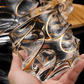 Gold Line Storm Japanese Crystal Whisky Glass