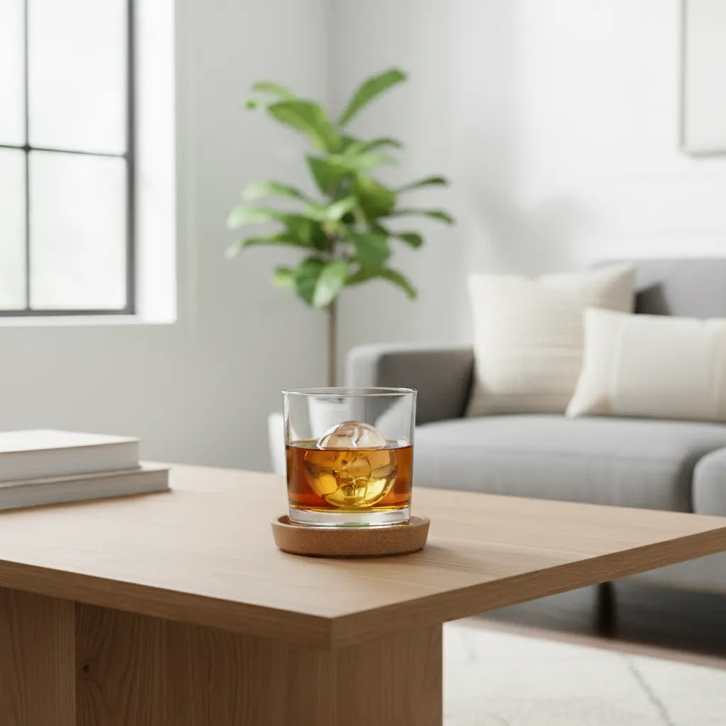 Fluted 10oz Whiskey Glass