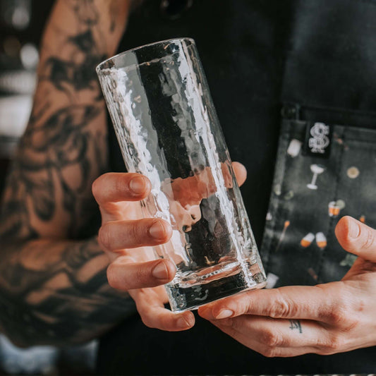 Handblown Highball Glasses | Made in USA | Crystal (Lead-free) | Set of 2