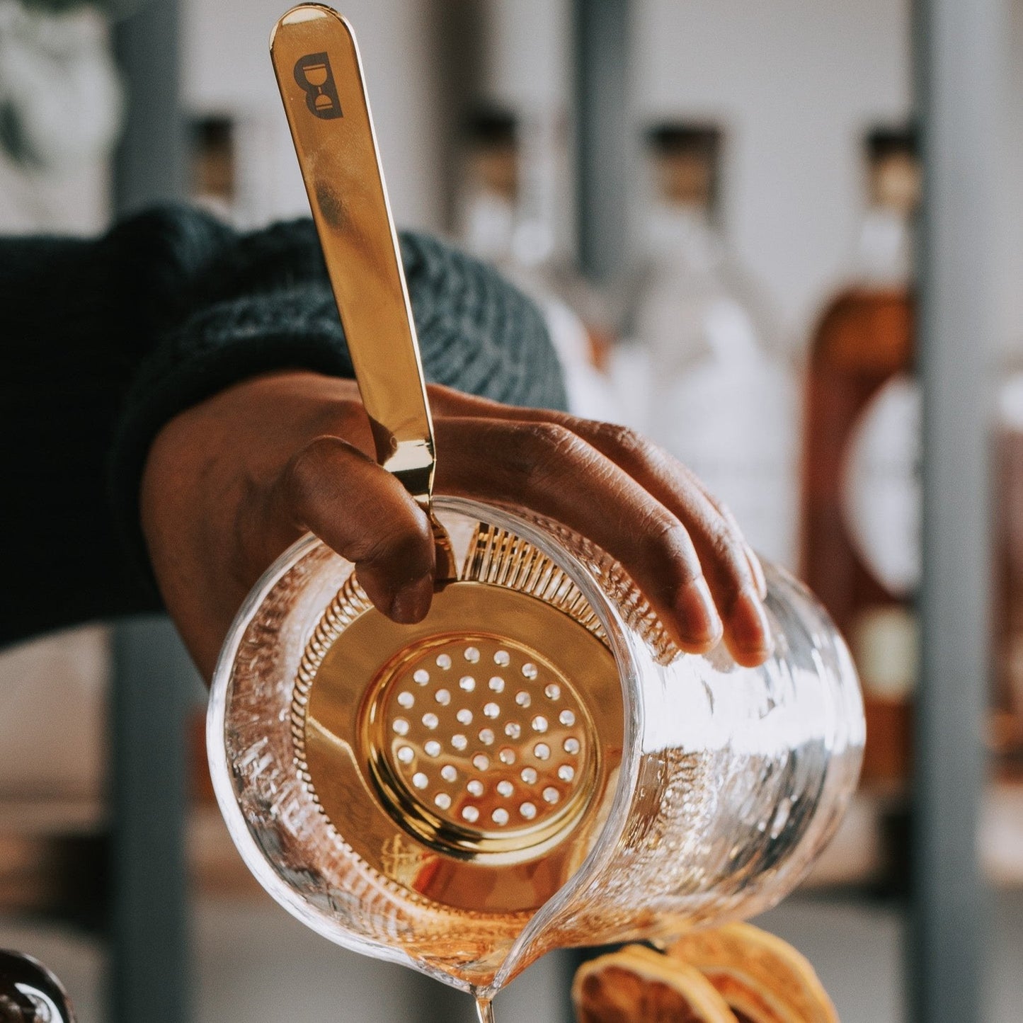Deluxe Cocktail Strainer (Antique-Style Hawthorne) | Bar Kit Essential