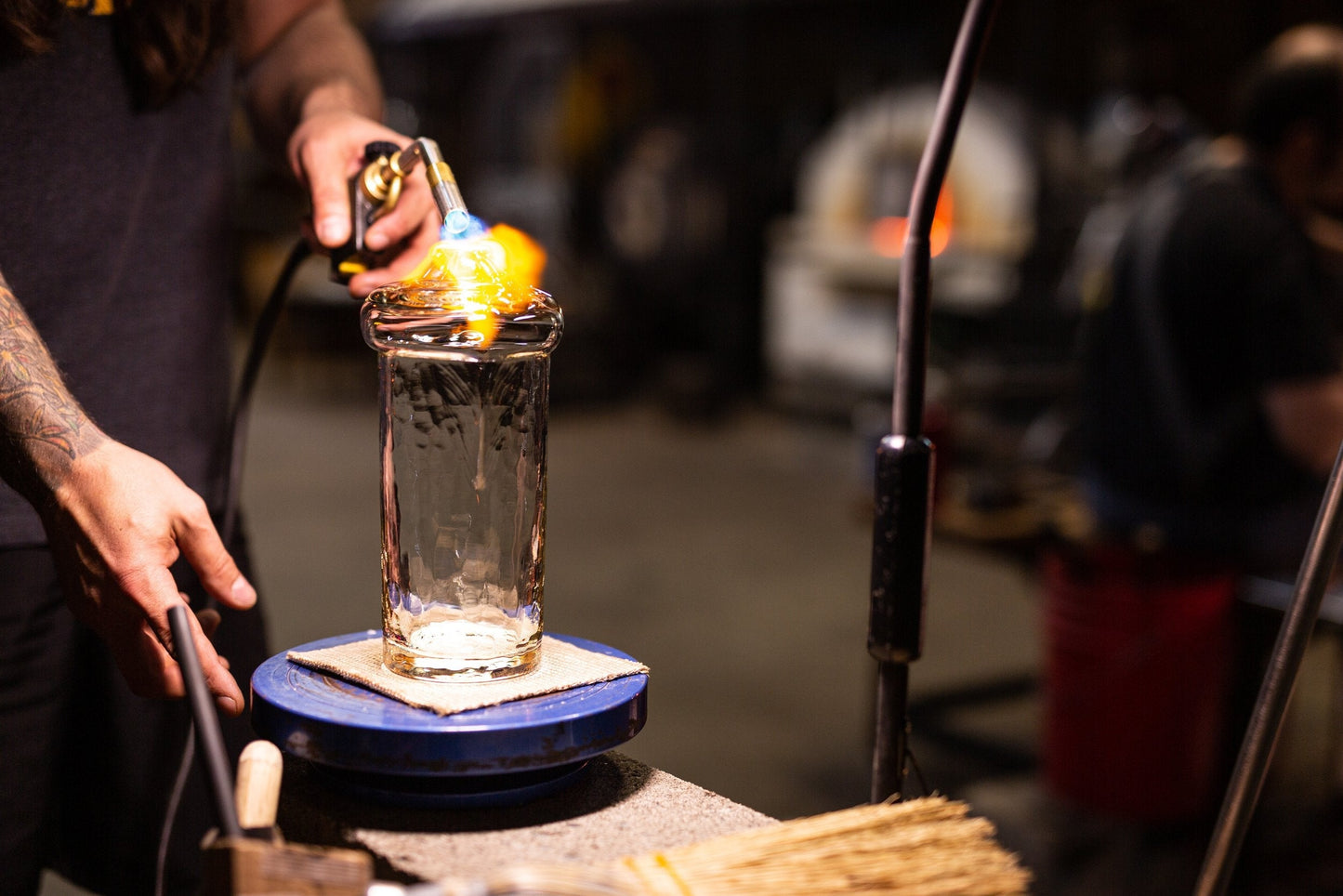 Handblown Luxury Mixing Glass | Made in USA | Artisan Crystal (Lead-free)