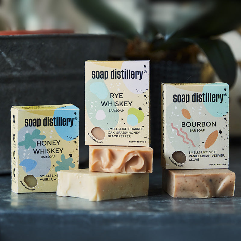 Whiskey Lovers' Bar Soap Bundle