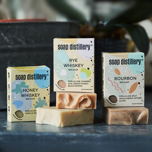 Whiskey Lovers' Bar Soap Bundle