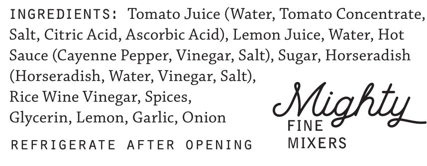 Bloody Mary Mixer