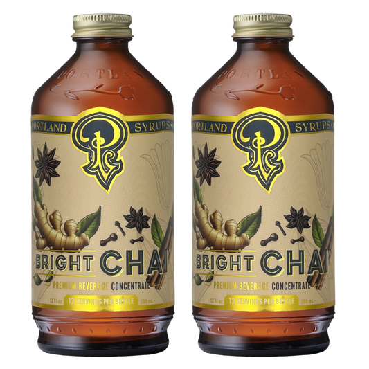 Bright Chai Syrup two-pack
