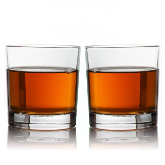 Fluted 10oz Whiskey Glass