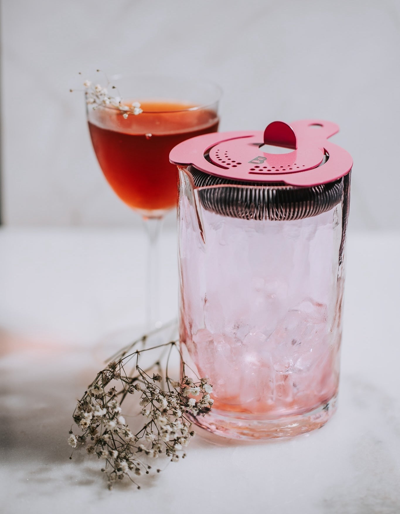 Handblown Luxury Mixing Glass | Made in USA | Artisan Crystal (Lead-free)