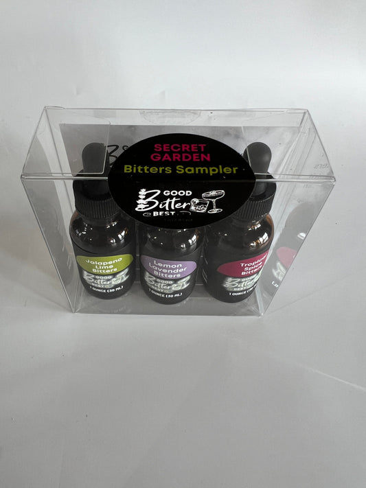 Bitters Sampler: Secret Garden Trio