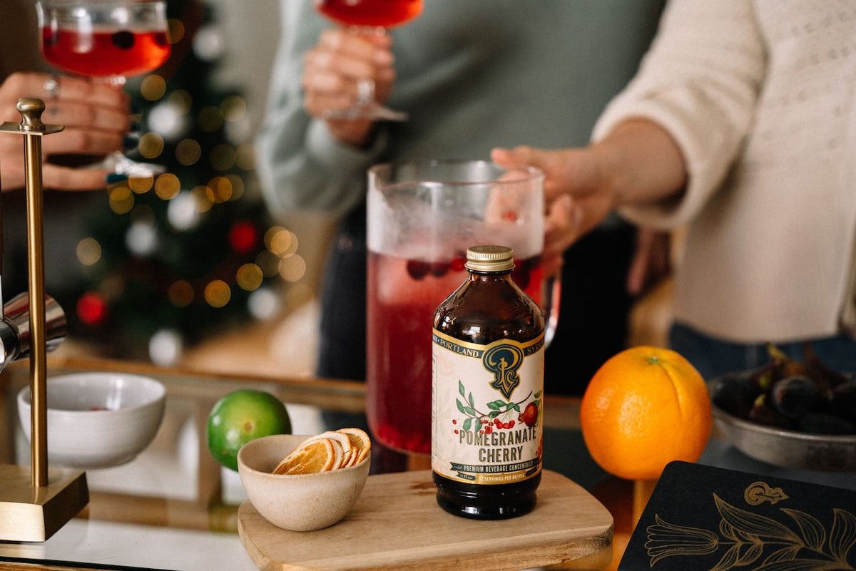 Pomegranate Cherry Syrup
