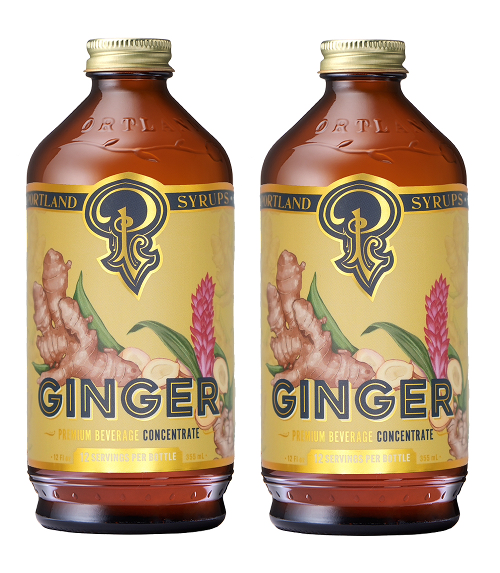 Authentic Ginger Syrup two-pack