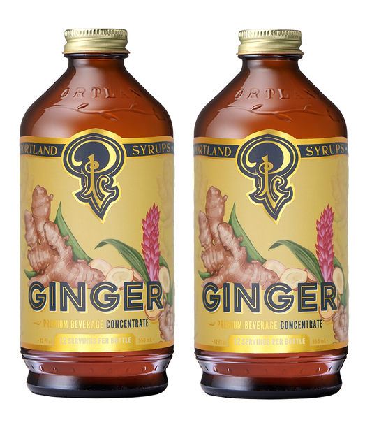 Authentic Ginger Syrup two-pack
