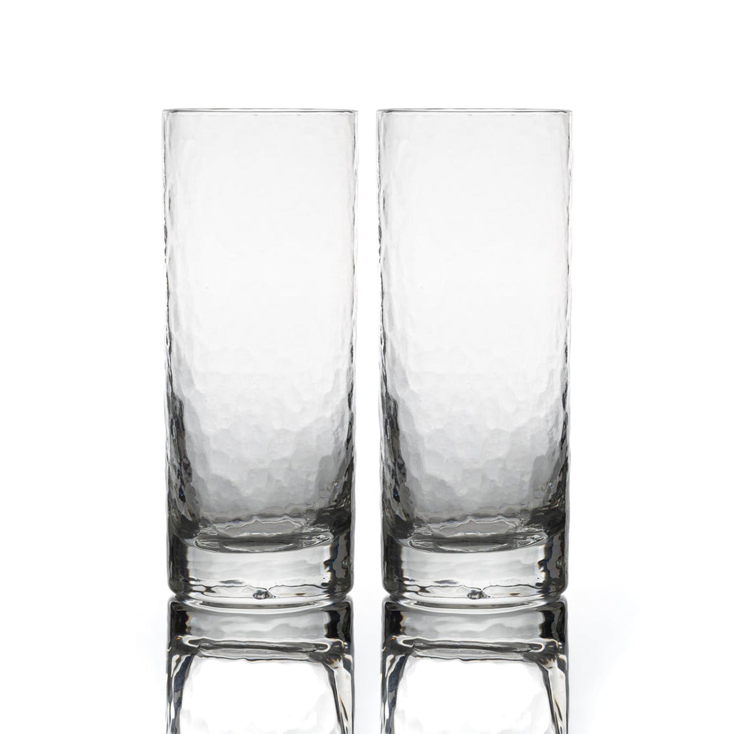 Handblown Highball Glasses | Made in USA | Crystal (Lead-free) | Set of 2