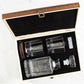 Engraved Phi Beta Kappa - Personalized Whiskey Decanter Set In Wood Gift Box