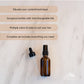 Amber Atomizer / Eye Dropper Set